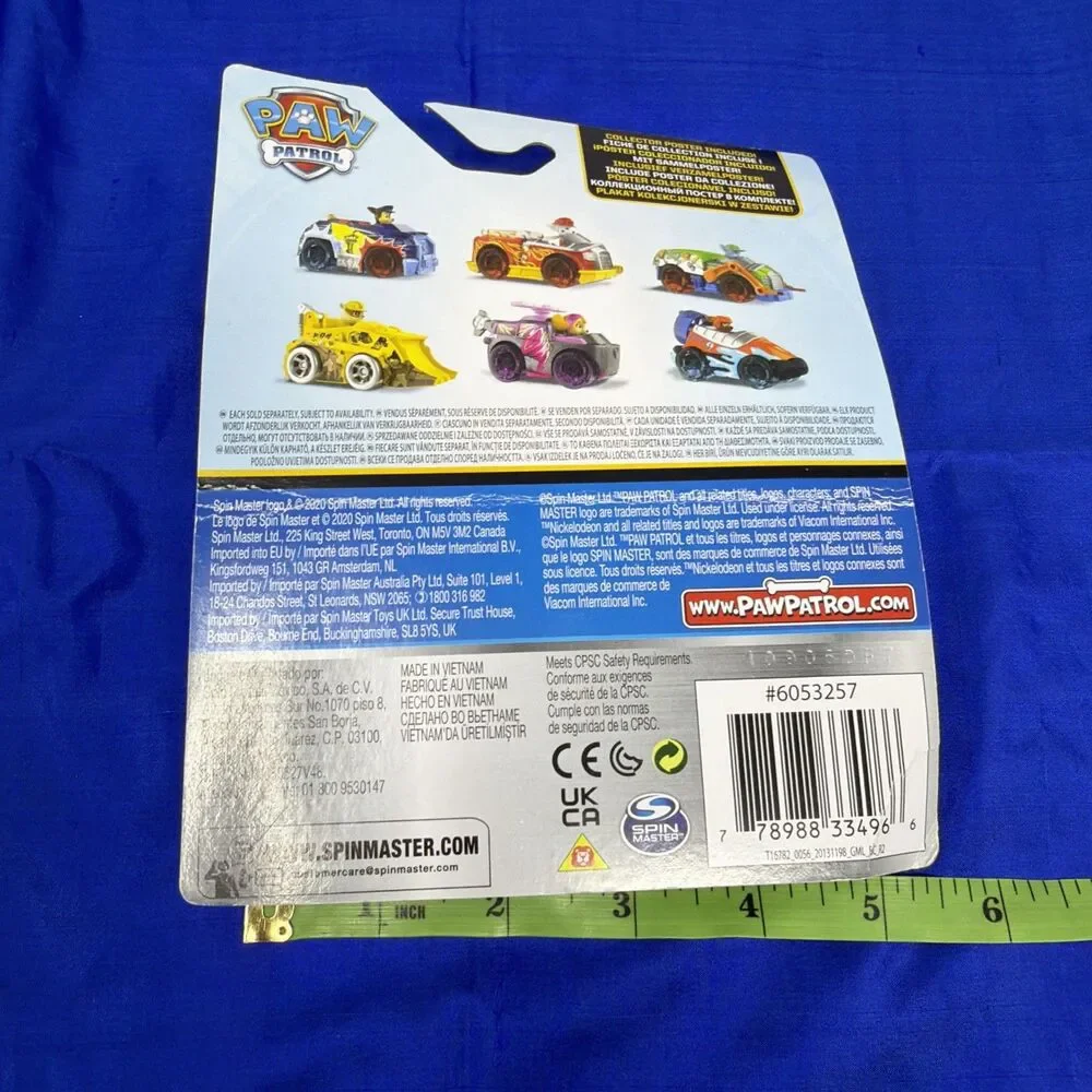Paw Patrol True Metal Power Series SKYE Diecast Vehicle 2020 W Collector Poster